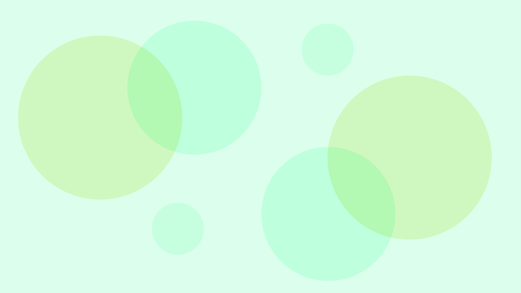 green bubbles