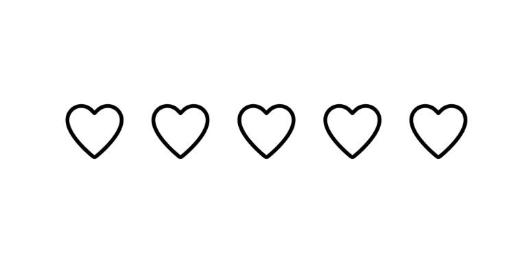 heart rating scale