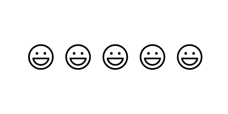 smiley faces rating scale
